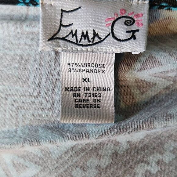 +25 Emma G top with matching scarf - Picture 10 of 14